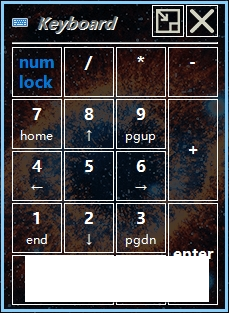 ScreenKeyboard屏幕数字小键盘增强版